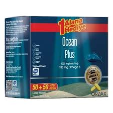Ocean Plus 1200 mg 50+50 Softjel - 1 Alana 1 Bedava